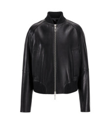 [SPORTMAX] Leather Jacket FW26 2622446011600SPXAMOUR002
