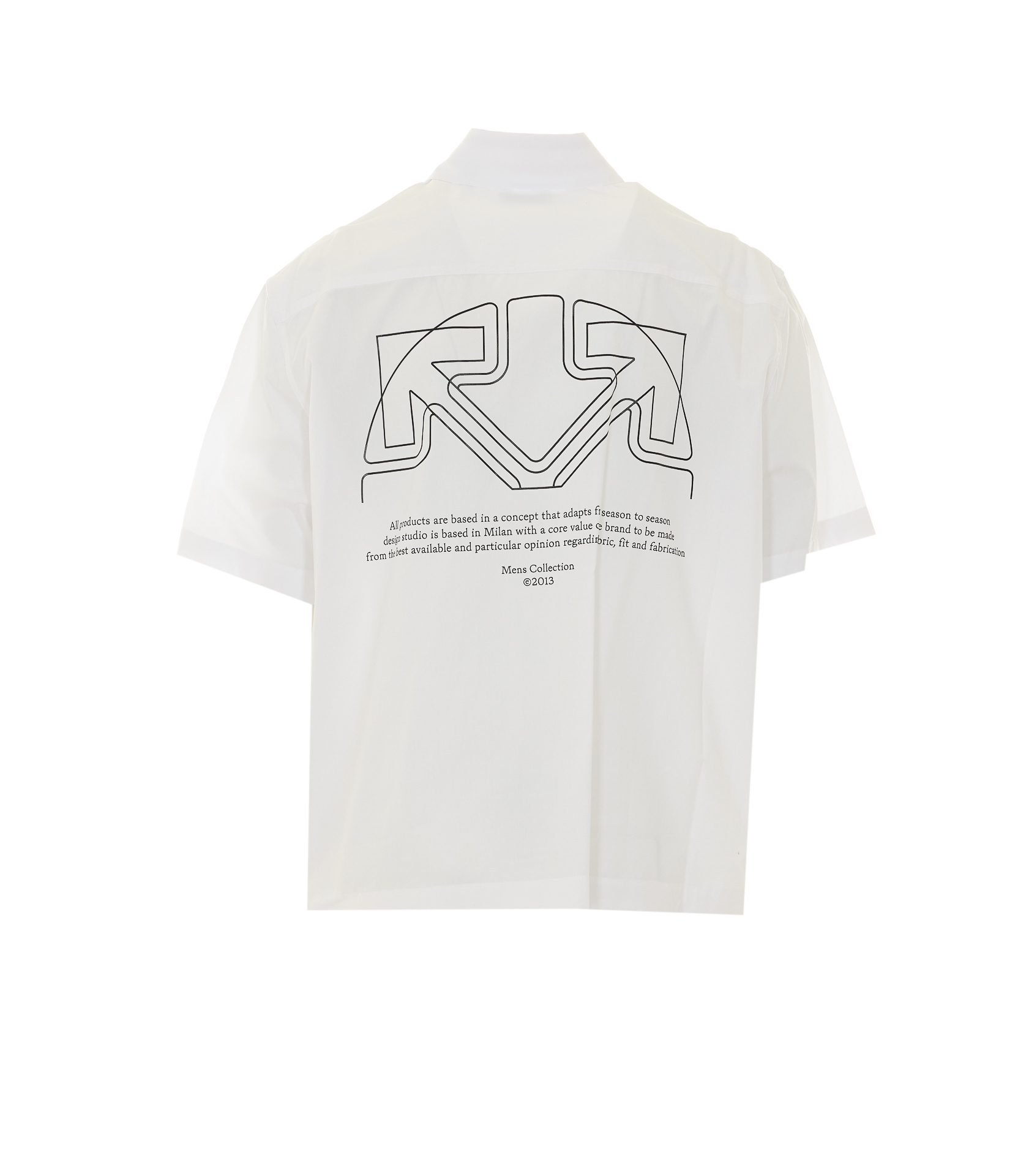 [Off White] T-shirts Short Sleeve FW26 OMGG01PF26FAB002100