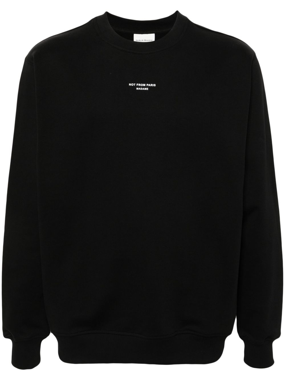 [DROLE DE MONSIEUR] Sweatshirt FW26 PERMSW148CO127BL