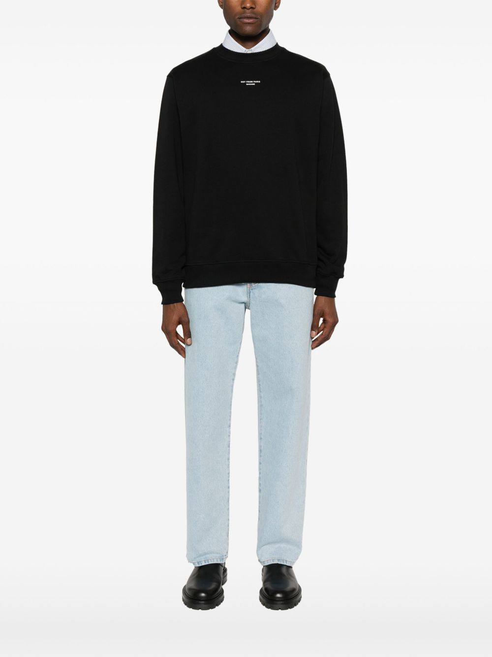 [DROLE DE MONSIEUR] Sweatshirt FW26 PERMSW148CO127BL