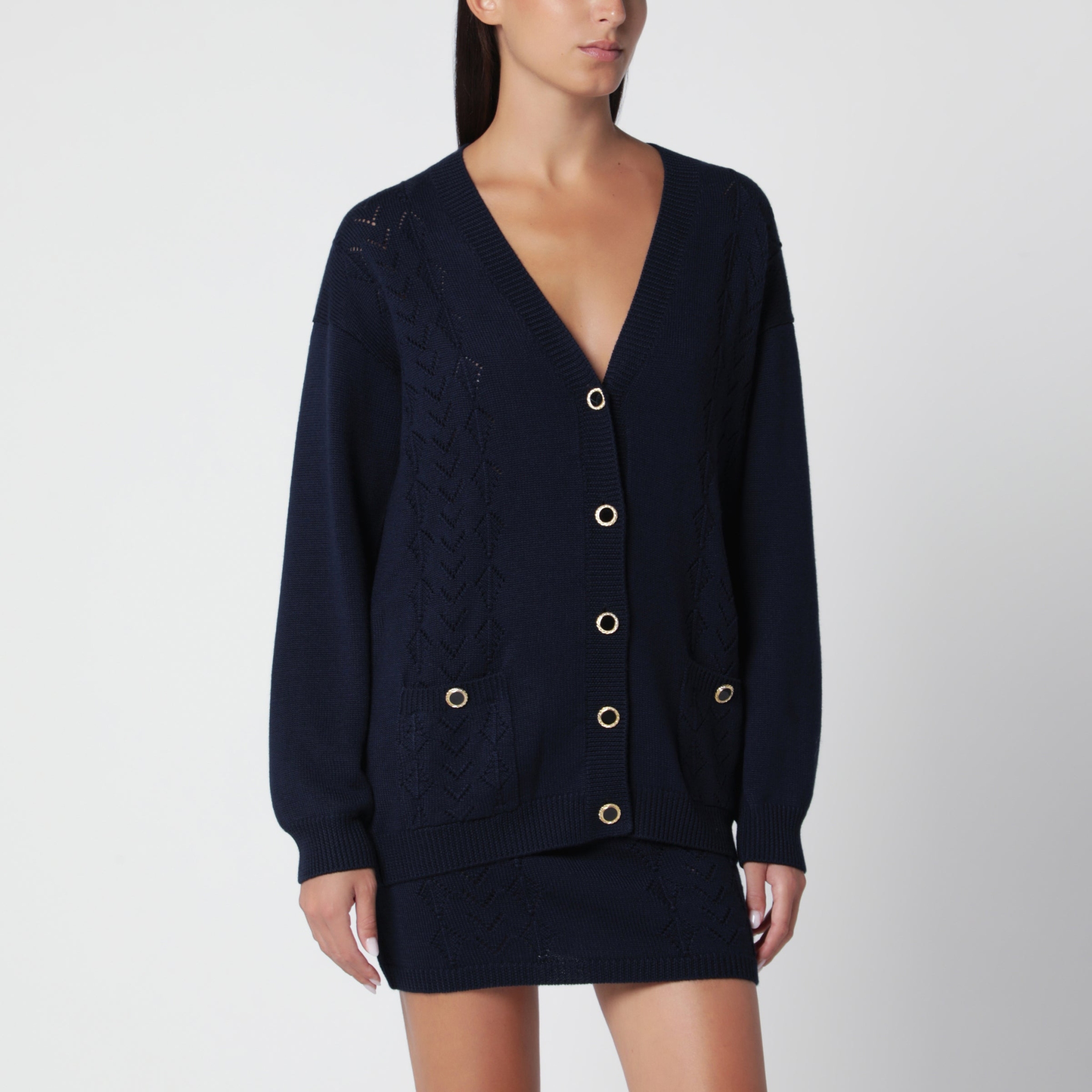[Alessandra Rich] Cardigan FW26 FABX4496K4847