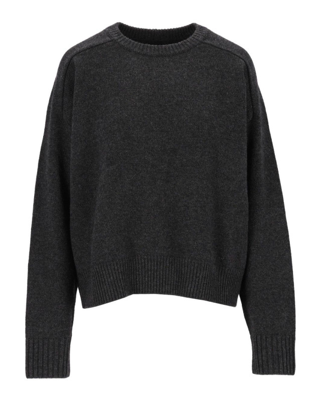 [LouLou De Saison] Knitwear CO BREHACHARCOAL MELANGE