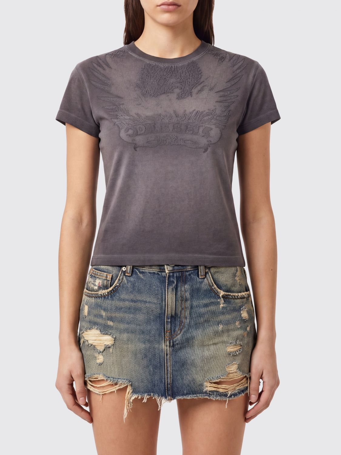 [Diesel] T-shirts Short Sleeve FW26 A232340DLBW 96H