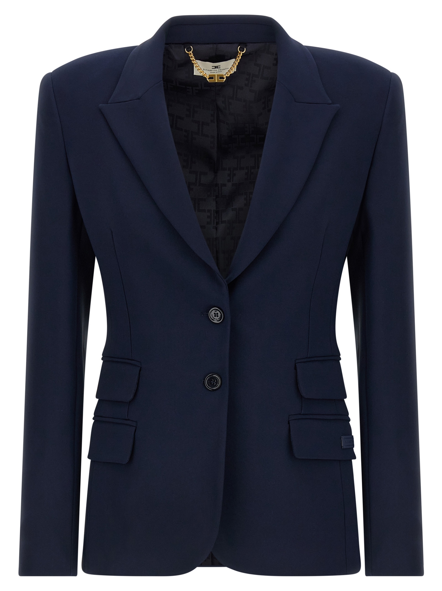 [ELISABETTA FRANCHI] Blazer FW26 GI25666E2H88