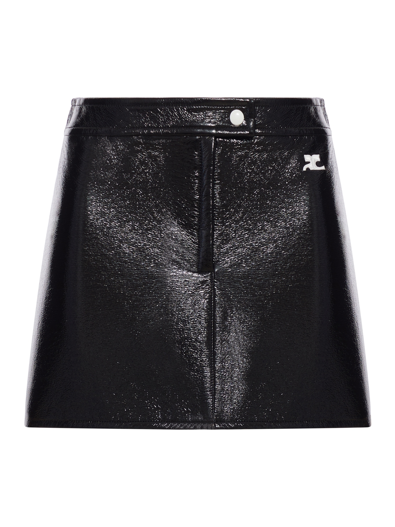 [Courreges] Mini skirt SS26 PERCJU001VY00149999 BLACK