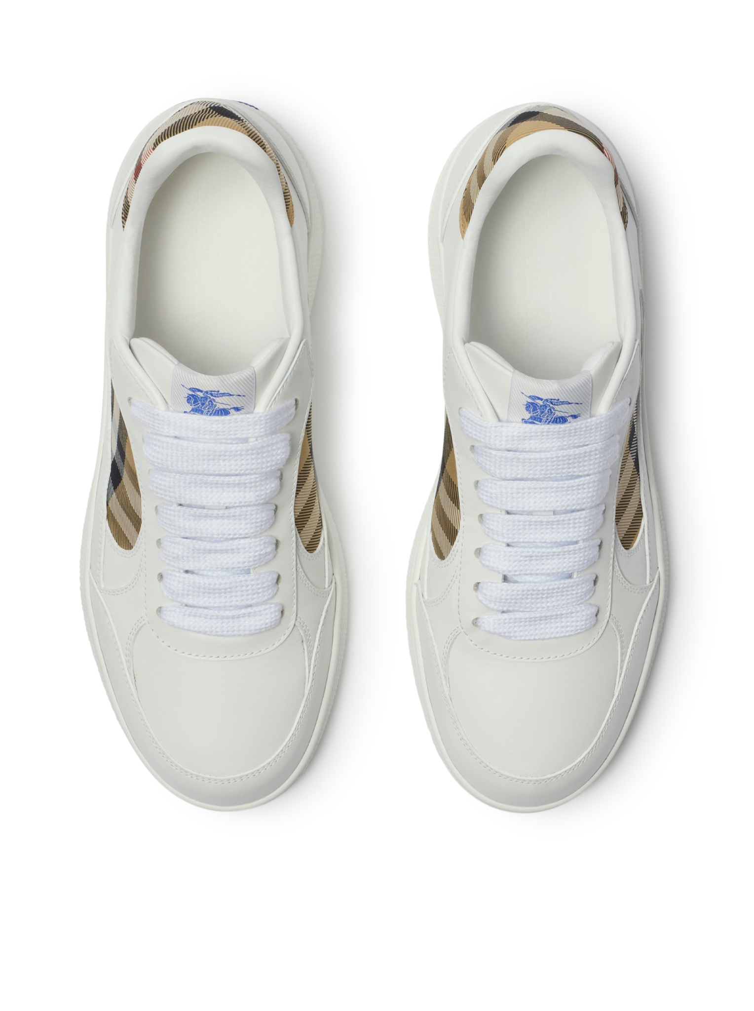 [Burberry] Sneakers FW26 8108649A1464 WHITE SAND IP CHK