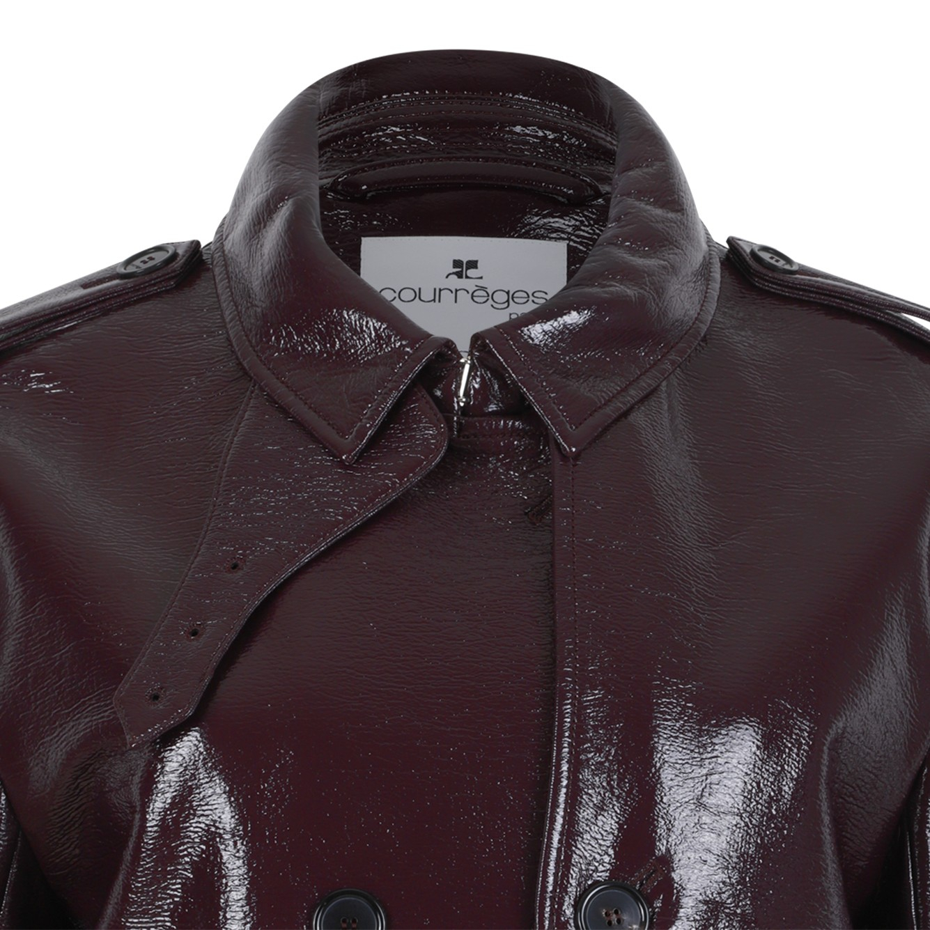 [Courreges] Leather Jacket FW26 326CMA296VY0014-4090