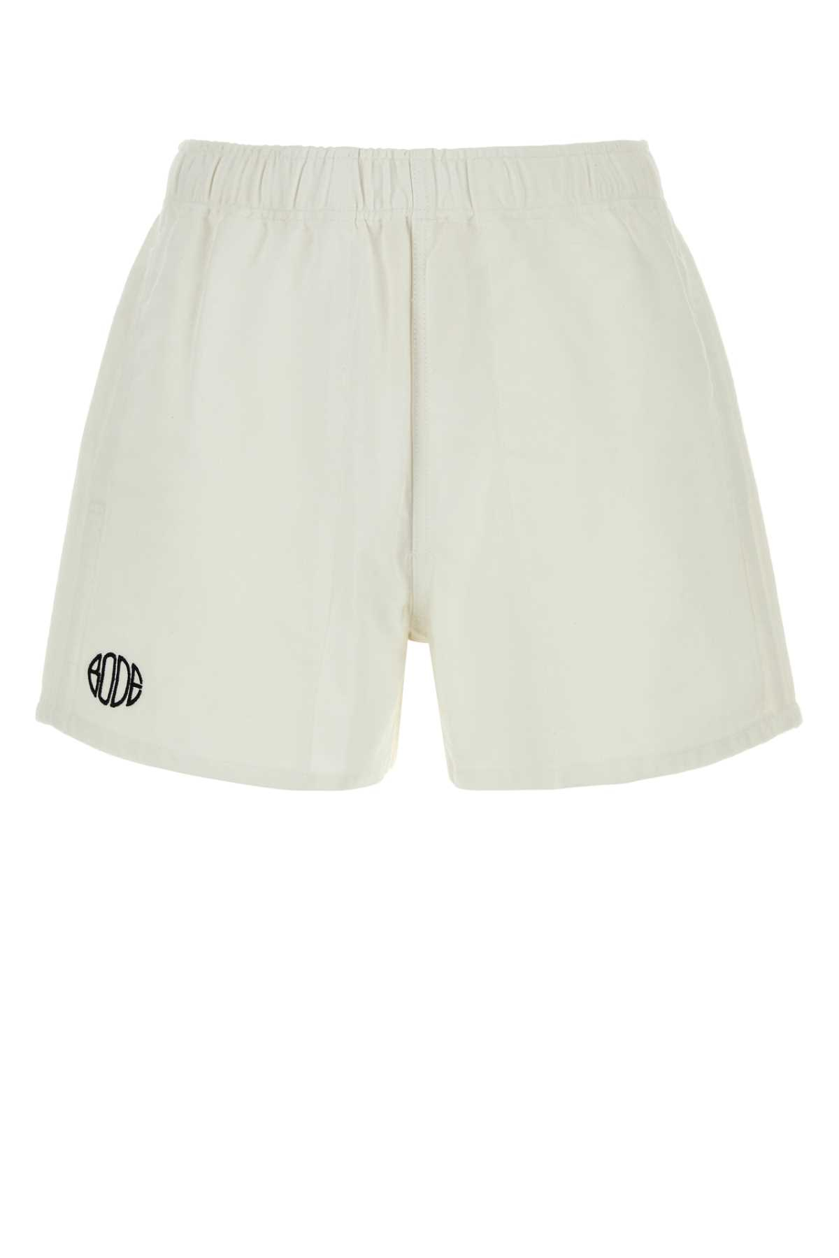 [BODE] Shorts SS26 MRC99BT001 WHITE