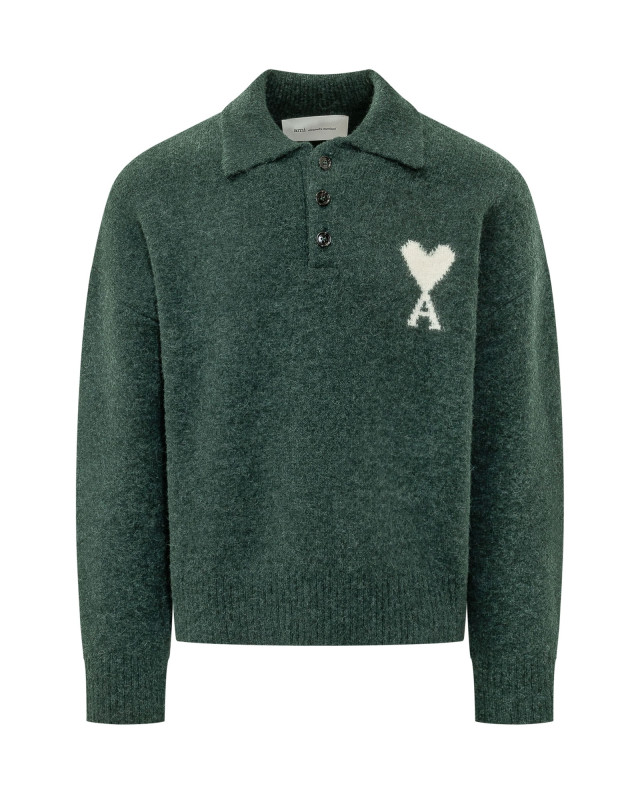[AMI ALEXANDRE MATTIUSSI] Knitwear FW26 UPL408KN0135 A279