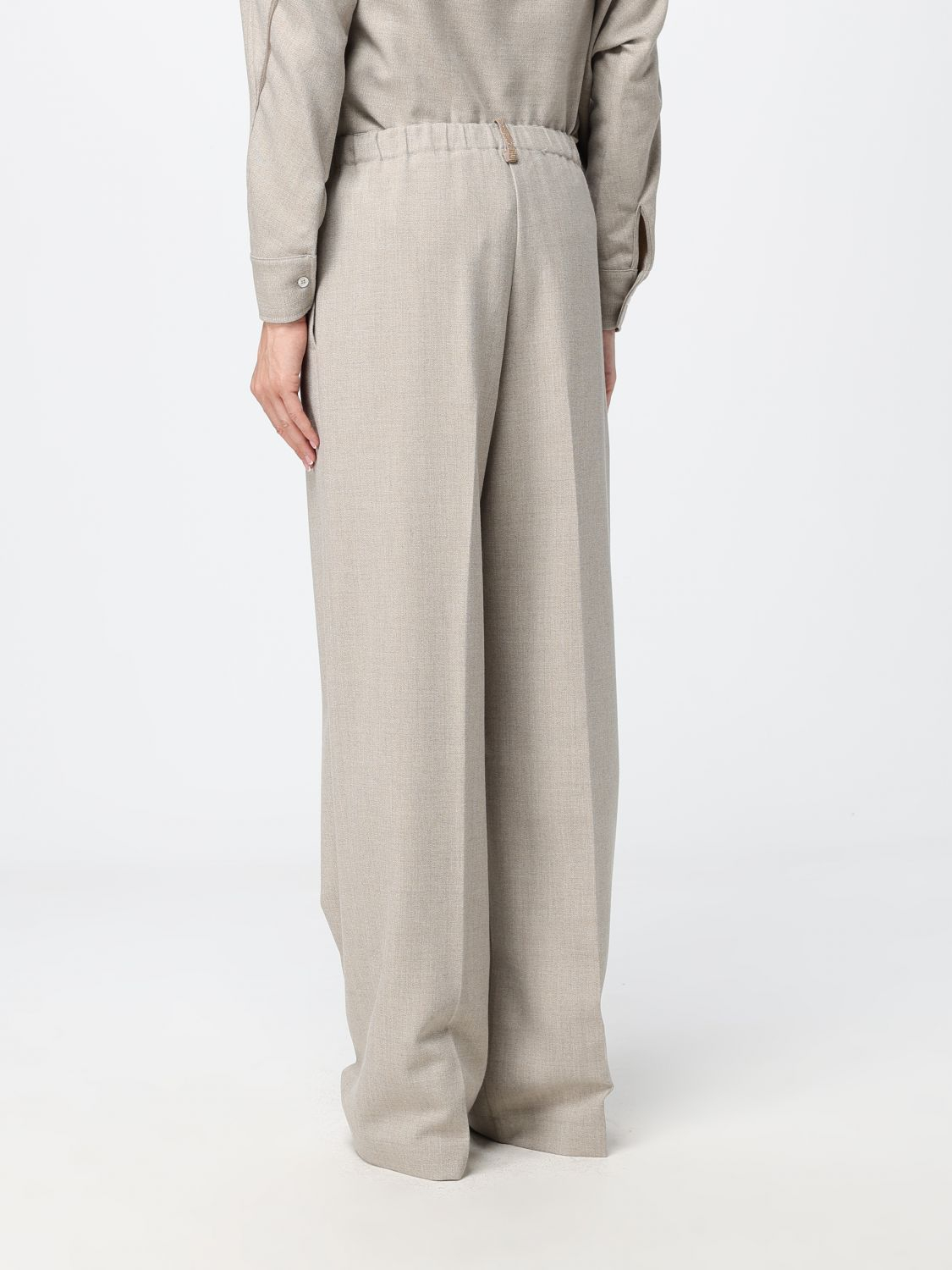 [Fabiana Filippi] Trousers FW26 PAD216F456M267 MOKA MERINGA