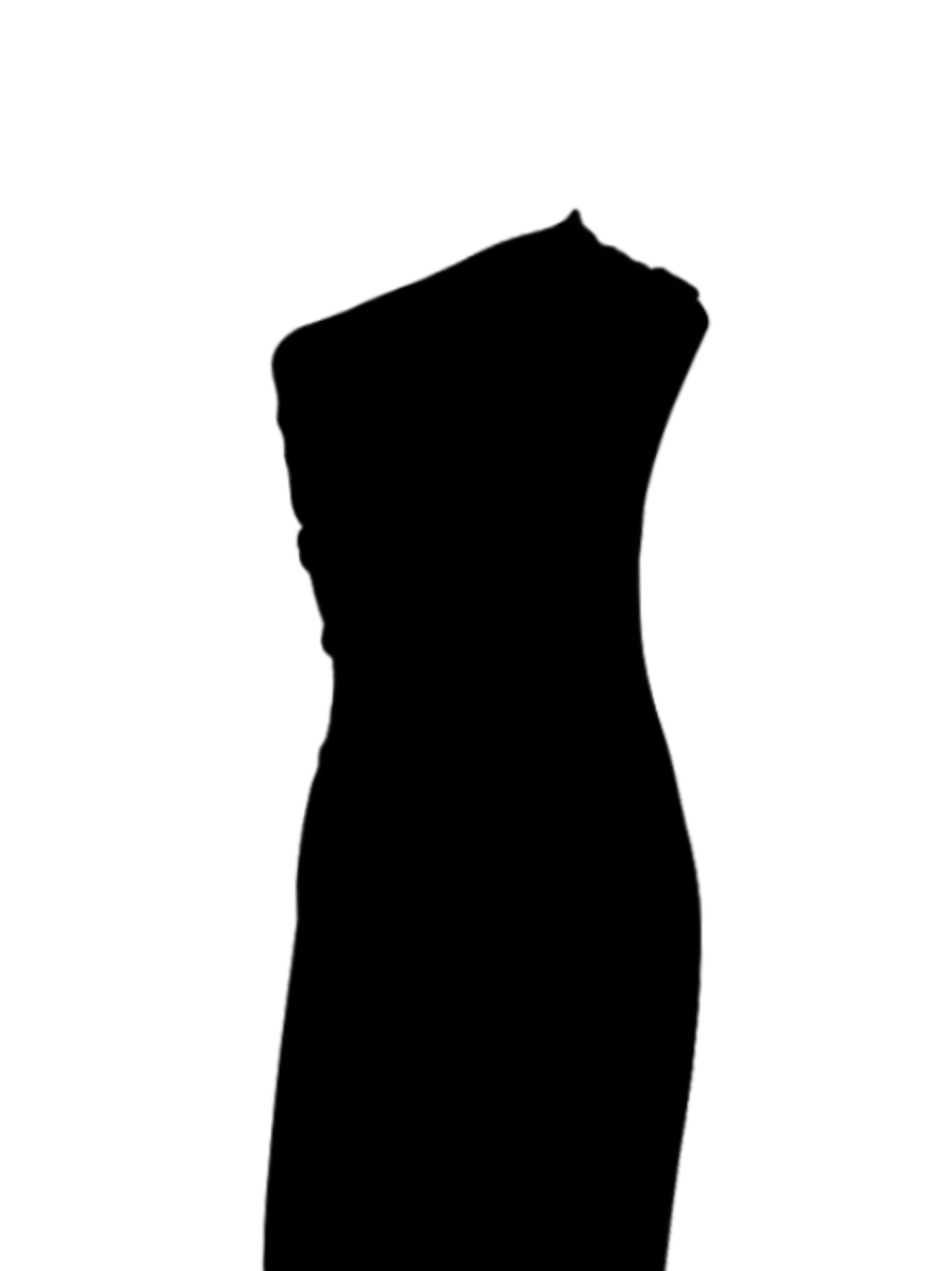 [Rick Owens] Sleeveless dress FW26 RP02F5627RIBM09