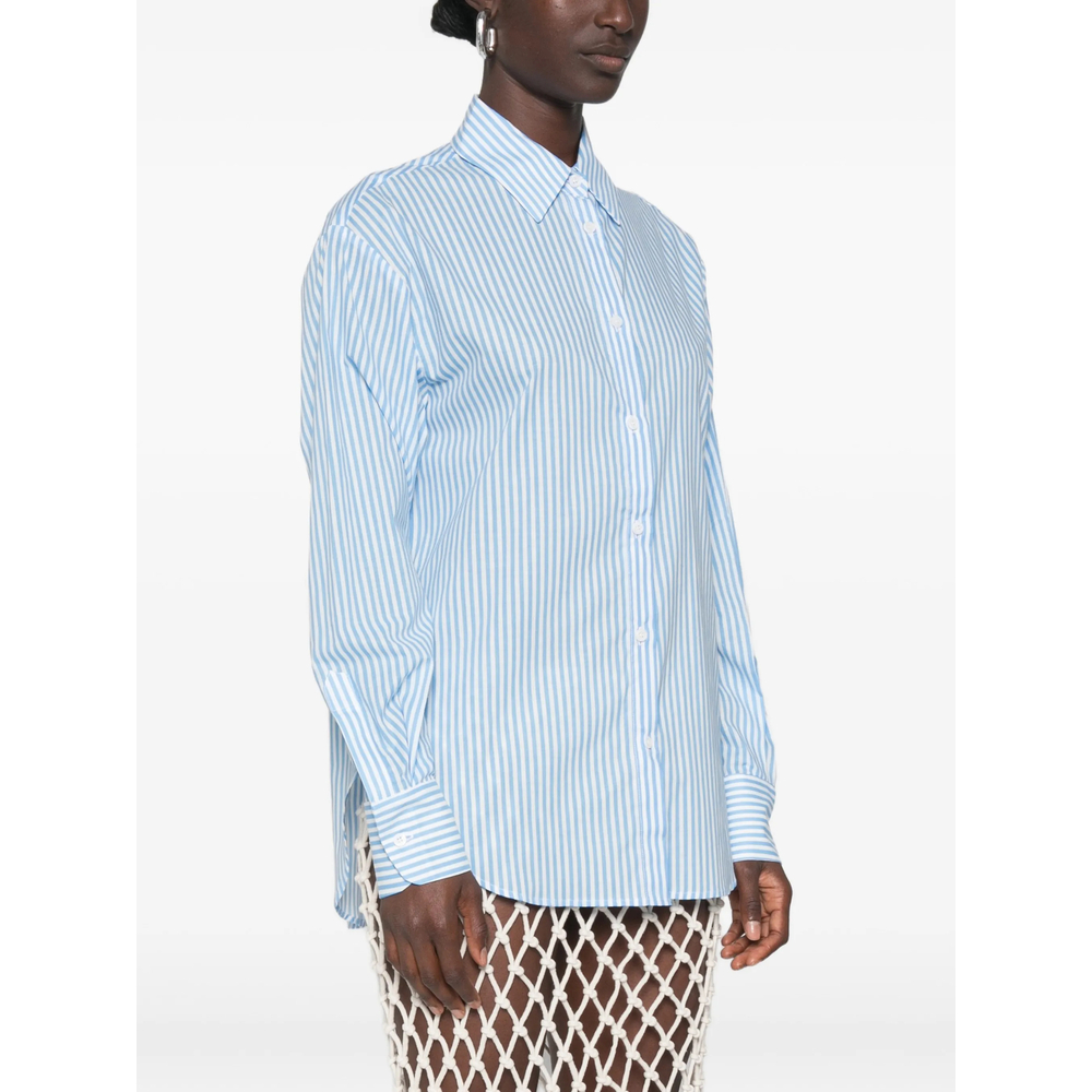 [THE FRANKIE SHOP] Shirts Long Sleeve FW26 PERI COTTON BLUWH