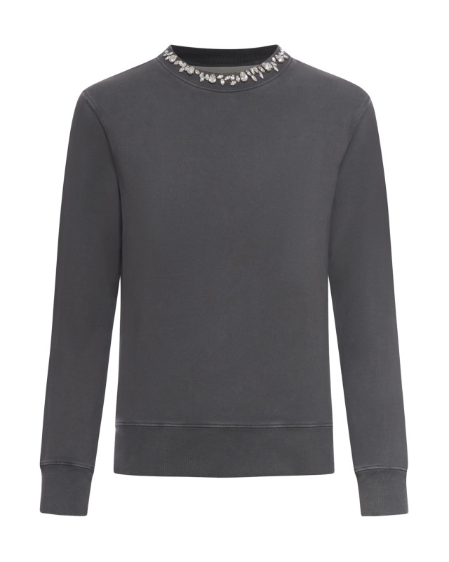 [GOLDEN GOOSE DELUXE BRAND] Sweatshirt FW26 GWP01223P00067260318 ANTHRACITE