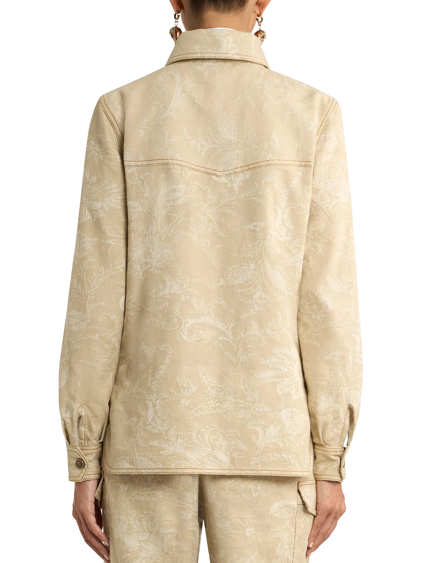 [Etro] Shirt SS26 WRNE000999TJEK7S9820S9820 BEIGE