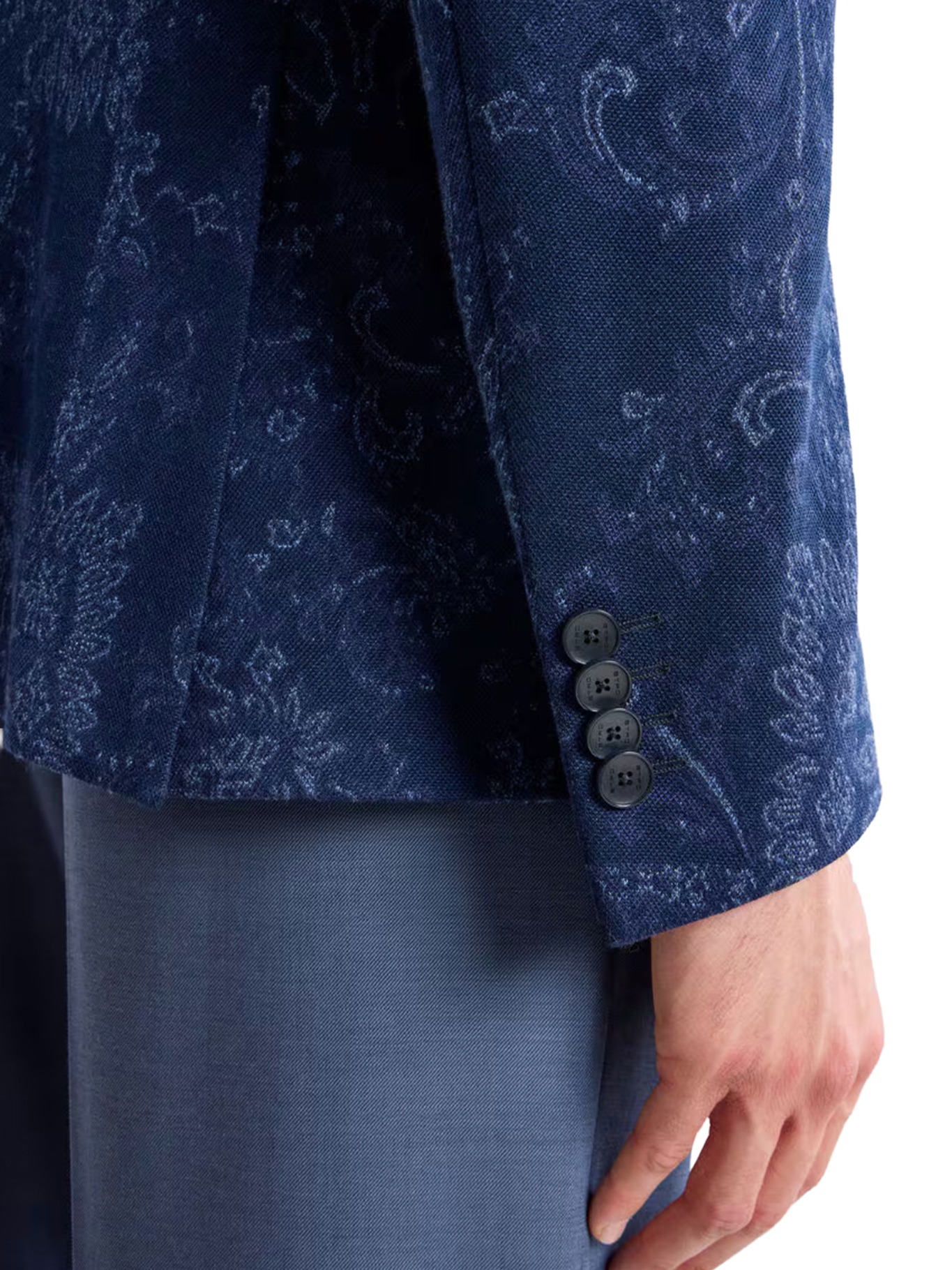 [Etro] Blazer SS26 MRCB000599JJ511S9883S9883 BLUE
