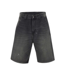 [CARHARTT WIP] Shorts FW26 I03702089EJBLACK DESTROY WASH