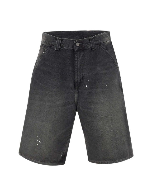 [CARHARTT WIP] Shorts FW26 I03702089EJBLACK DESTROY WASH