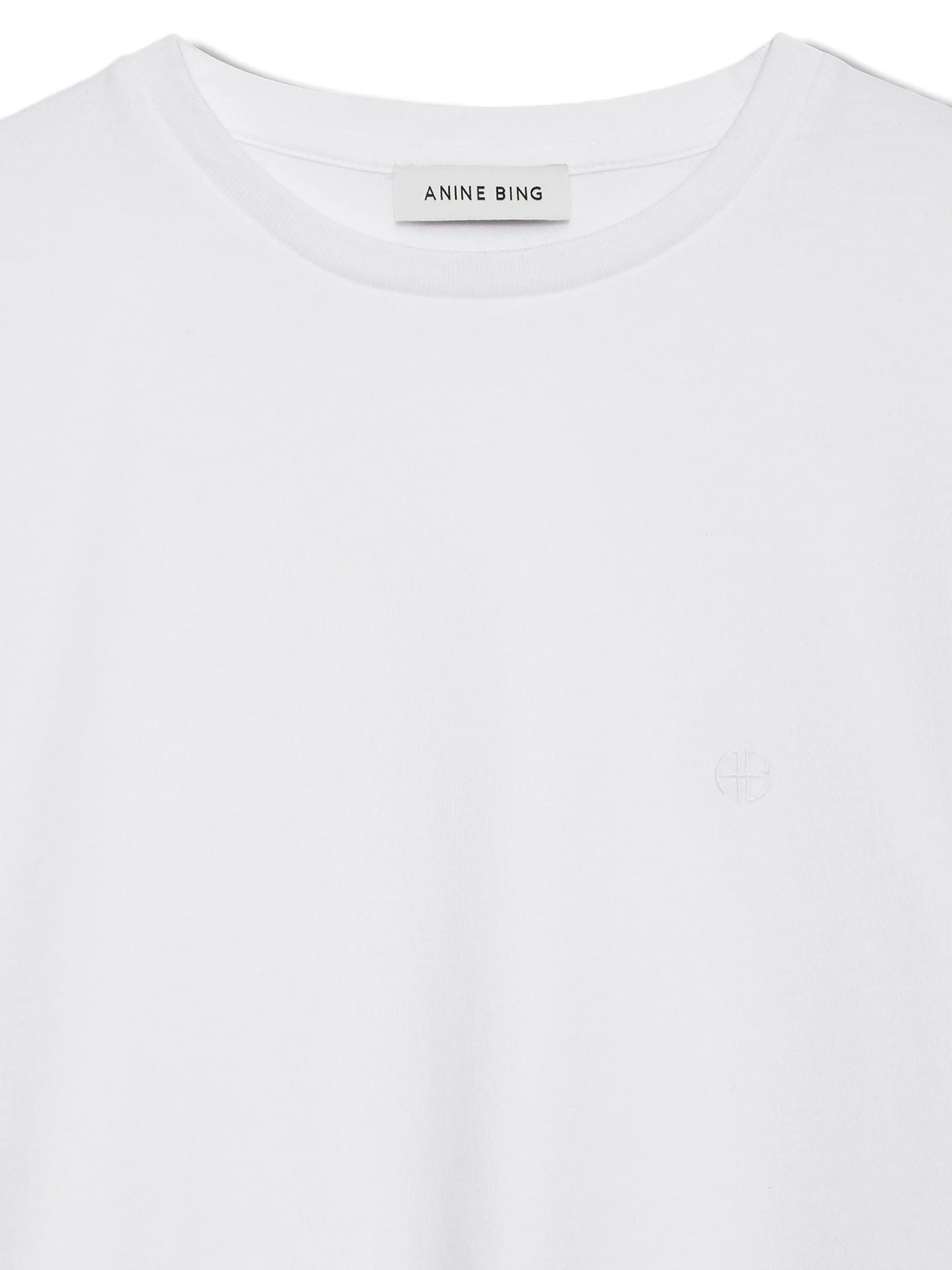 [Anine Bing] T-shirts Short Sleeve FW26 A0812680WTI26WHITE