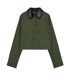 [Anine Bing] Casual Jacket FW26 A0112608AYG4ARMY GREEN