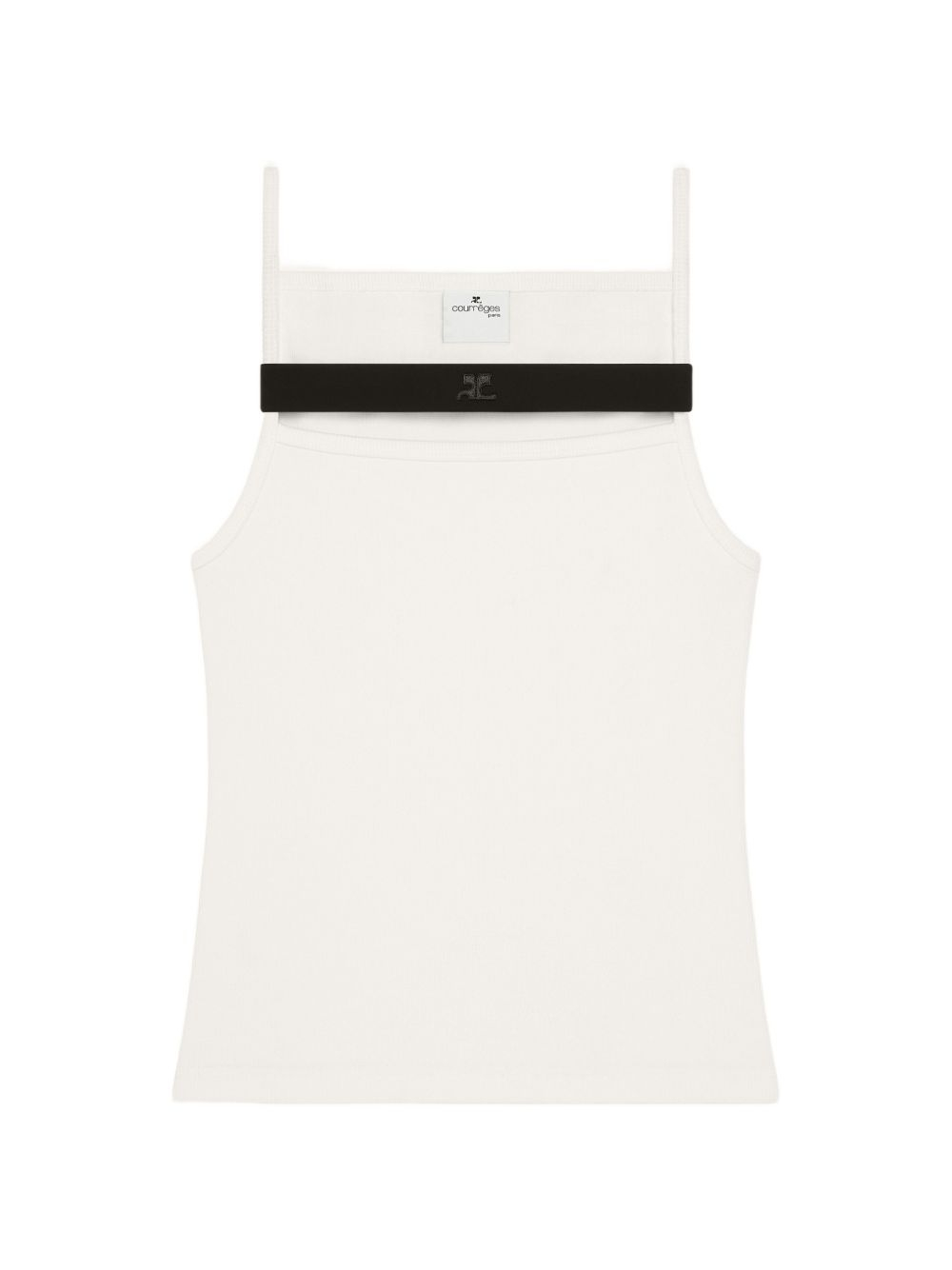 [Courreges] Tank top FW26 326JDE175JS01940098