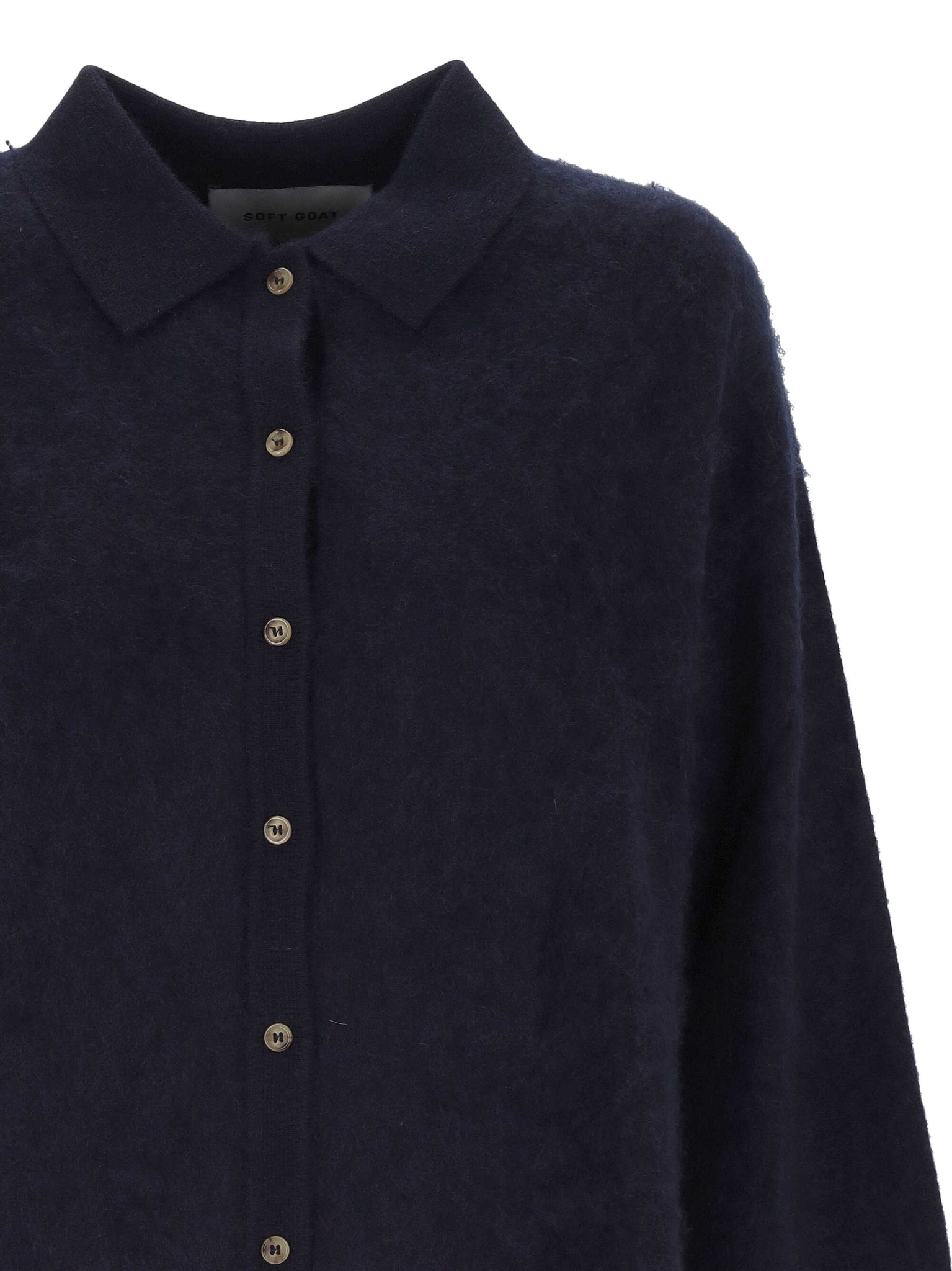 [SOFT GOAT] Shirts Long Sleeve FW26 24653NAVY