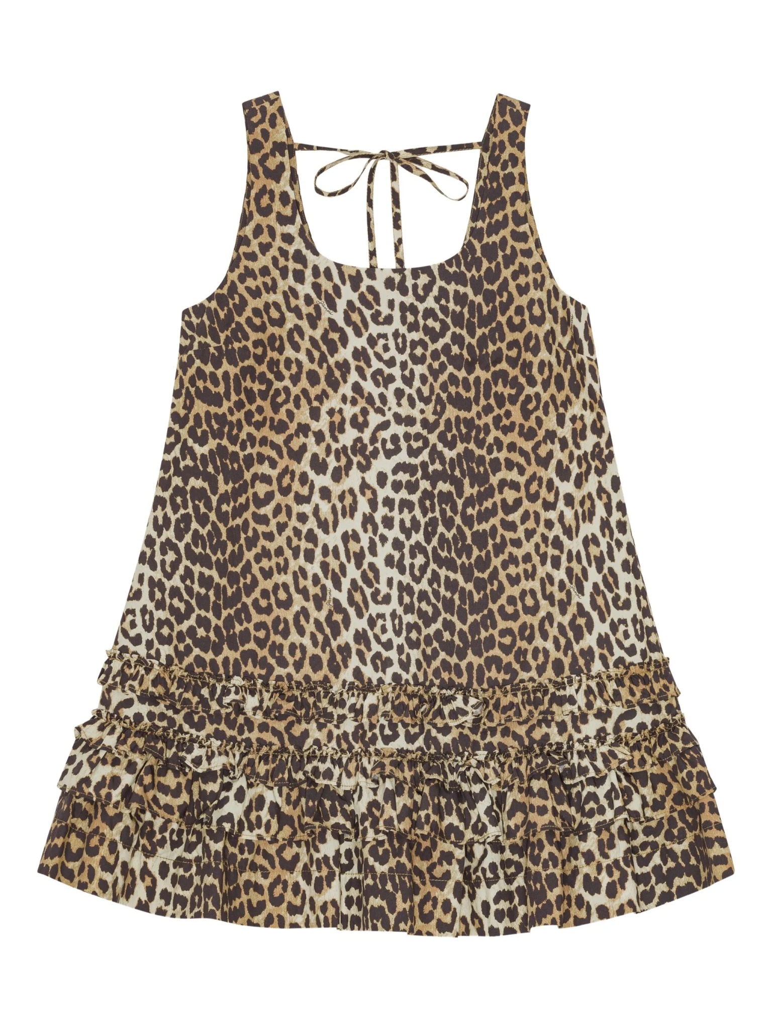 [GANNI] Sleeveless dress FW26 A1030760859