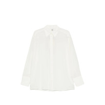 [TOTEME] Shirt FW26 263-WRT0891 FB0115-059 OFFWH