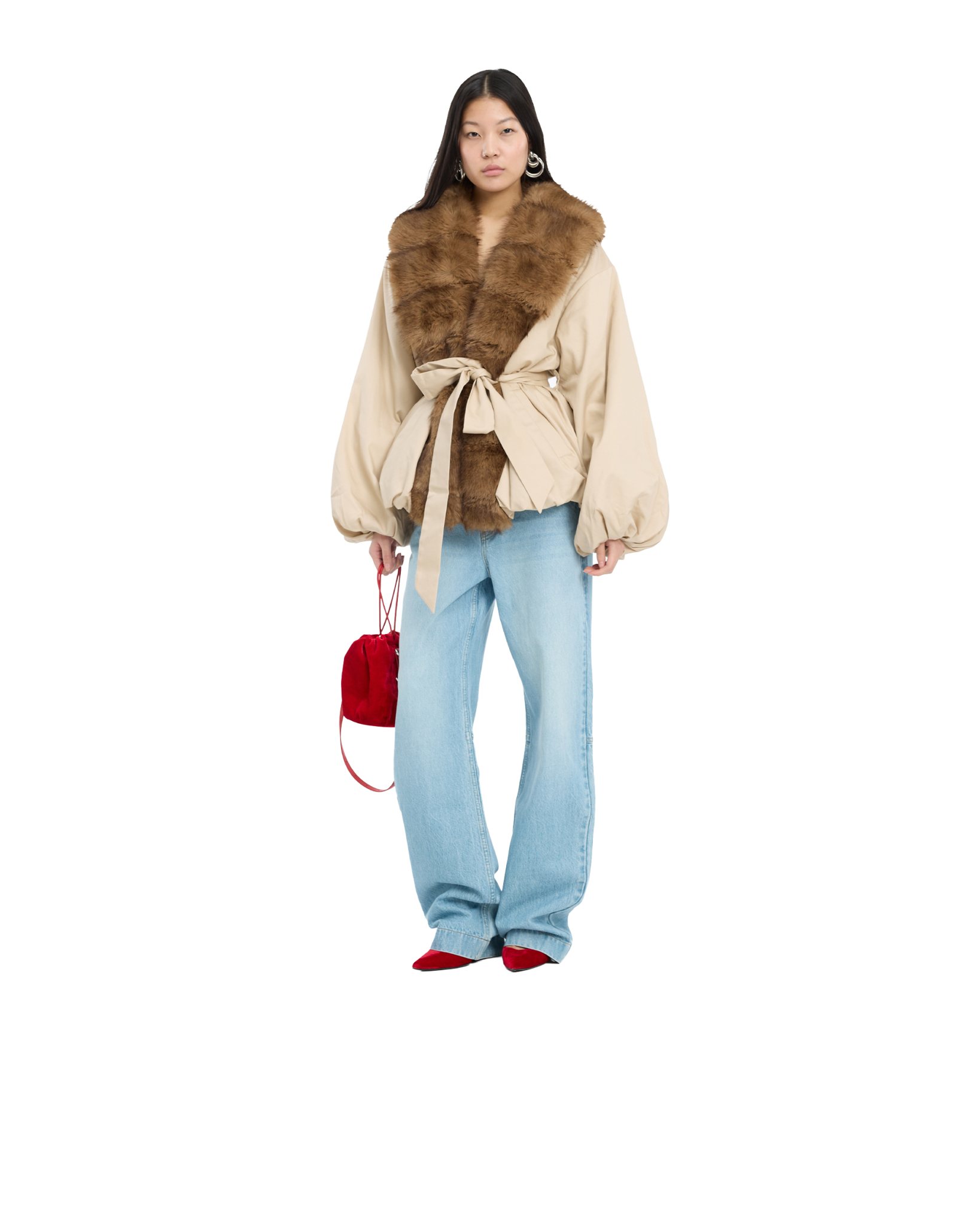 [ROTATE] Fur Jacket FW26 115145532