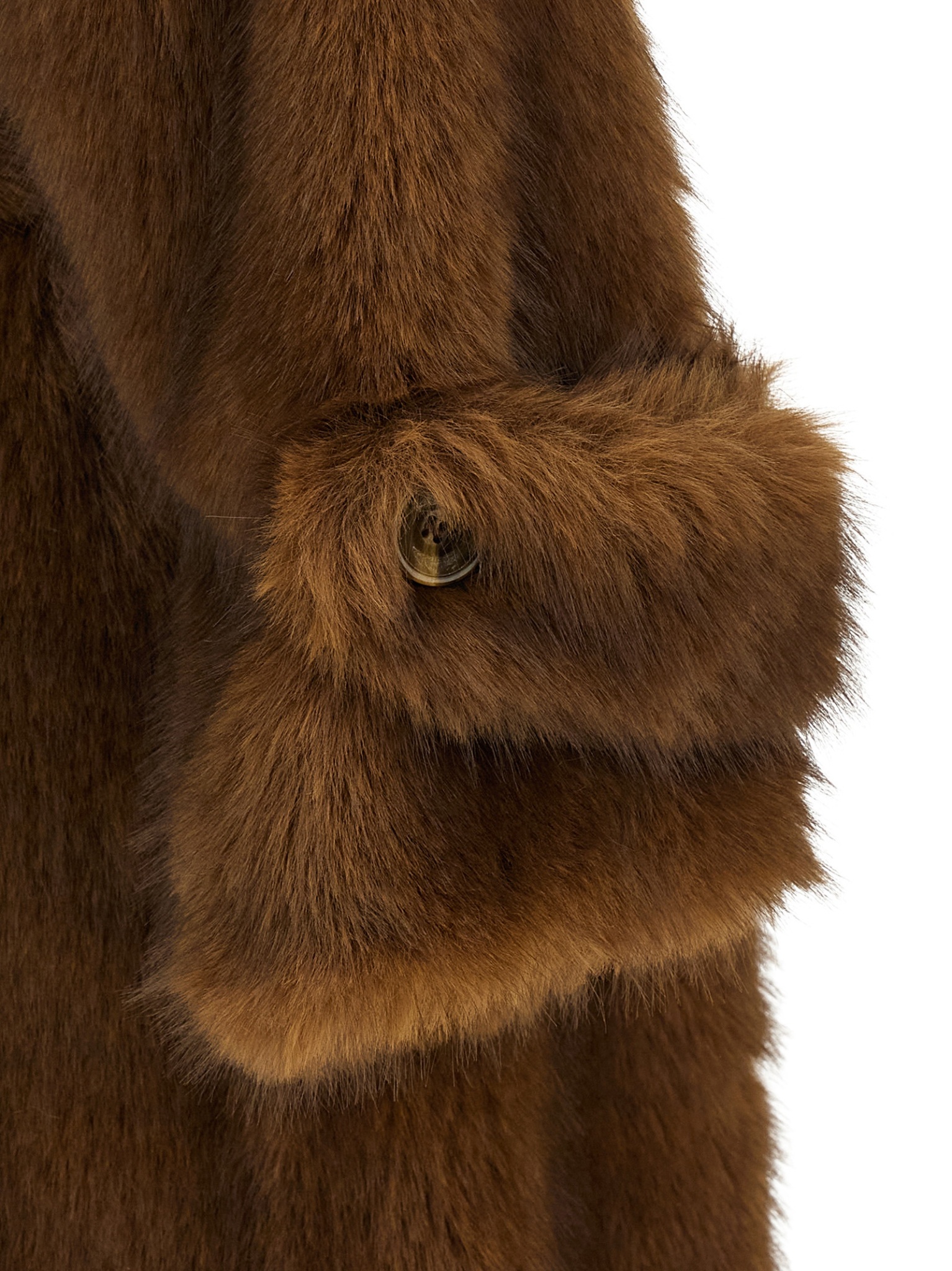 [B&B Couture] Fur Jacket FW26 FARRAHTRENCHMINK
