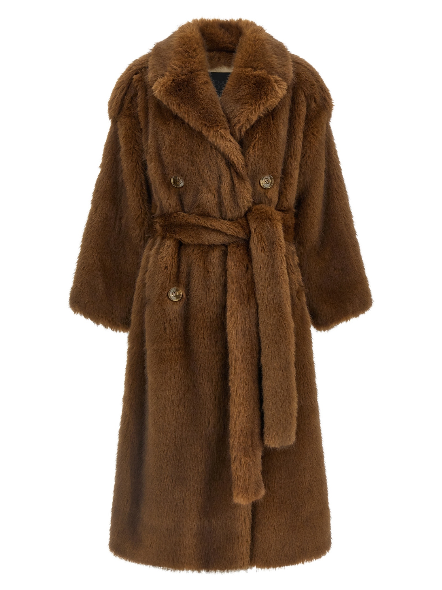 [B&B Couture] Fur Jacket FW26 FARRAHTRENCHMINK