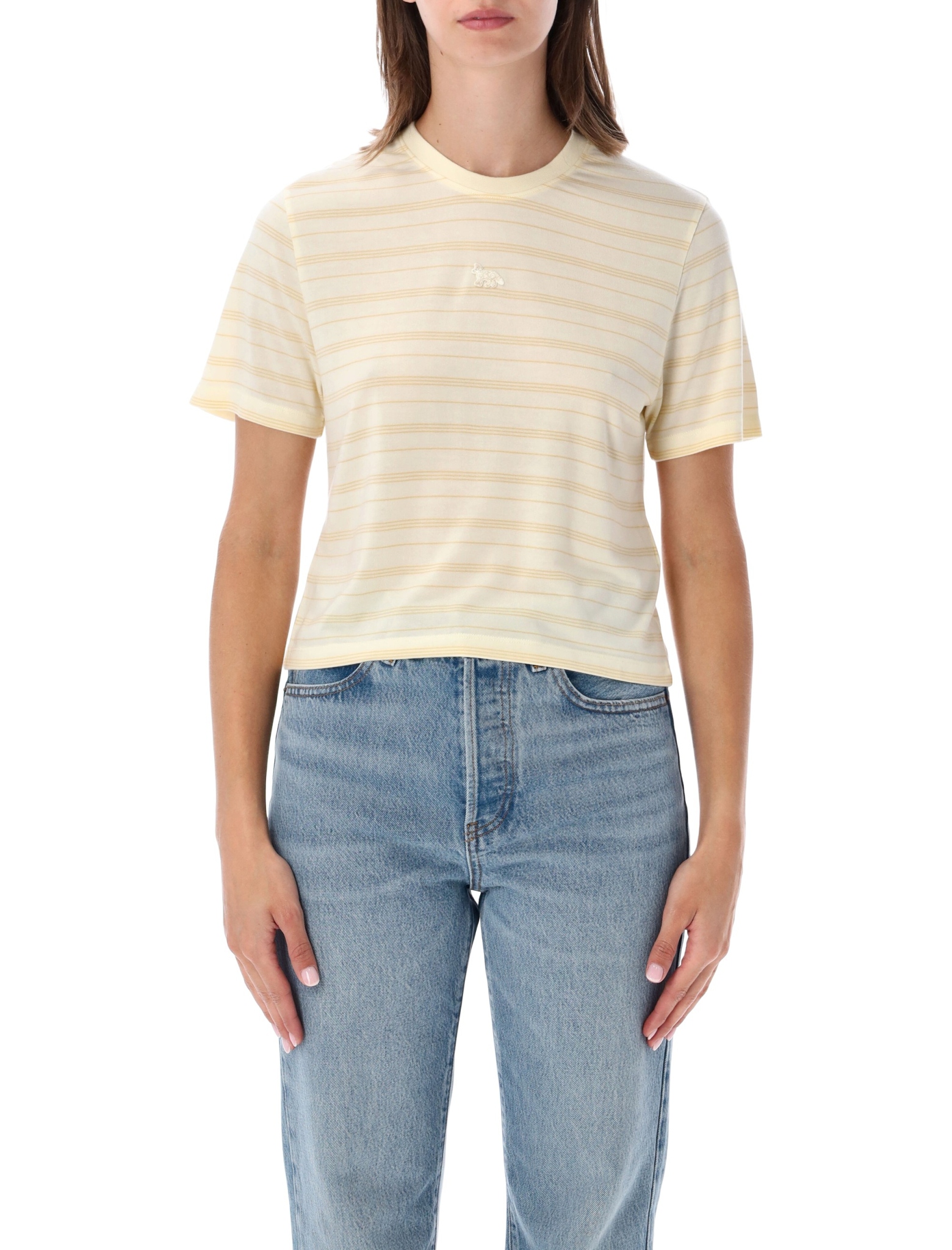 [MAISON KITSUNE] T-shirts Short Sleeve SS26 QW00105KJ70340517