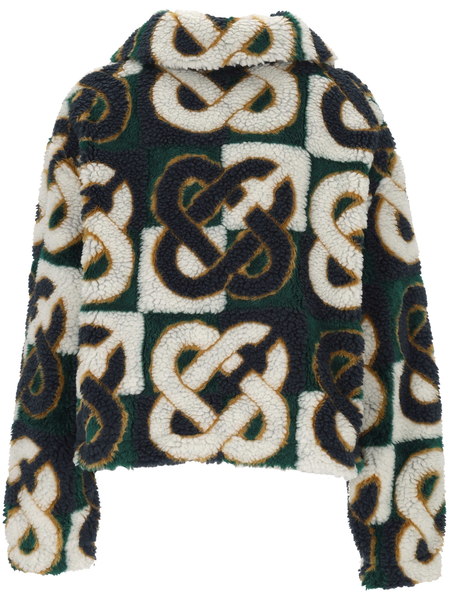[Casablanca] Fleece FW26 WPF26JK54201CASABLANCA MONOGRAM