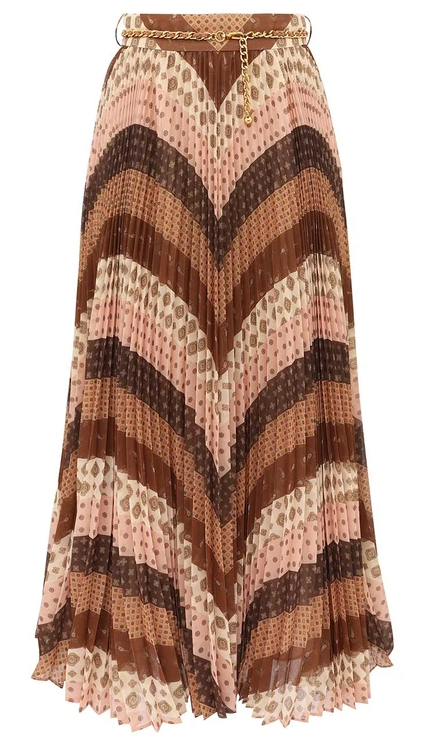 [Zimmermann] Long skirt FW26 4549SF26R-CVCHC