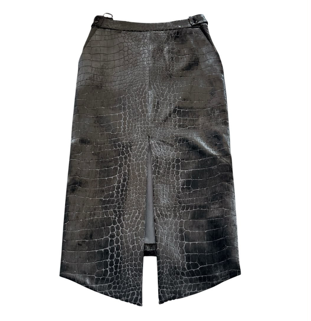 [Tom Ford] Midi skirt FW26 GC5851FAX1801-NAA