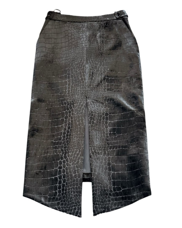 [Tom Ford] Midi skirt FW26 GC5851FAX1801-NAA