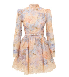 [Zimmermann] Long sleeve dress FW26 0262DF261-BLHYD