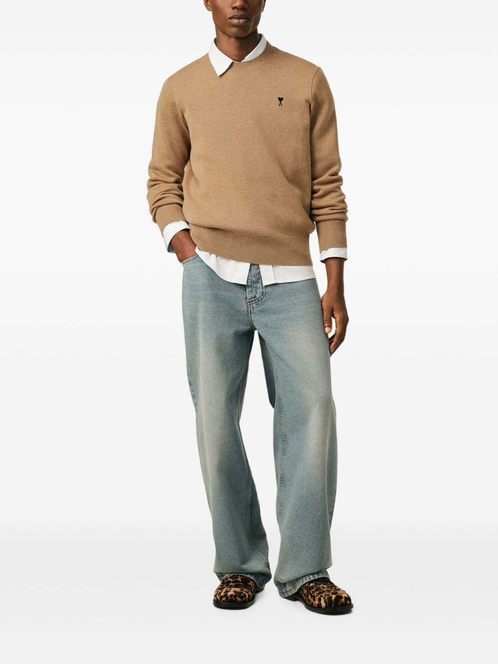 [Ami Paris] Knitwear FW26 HKS826001A335