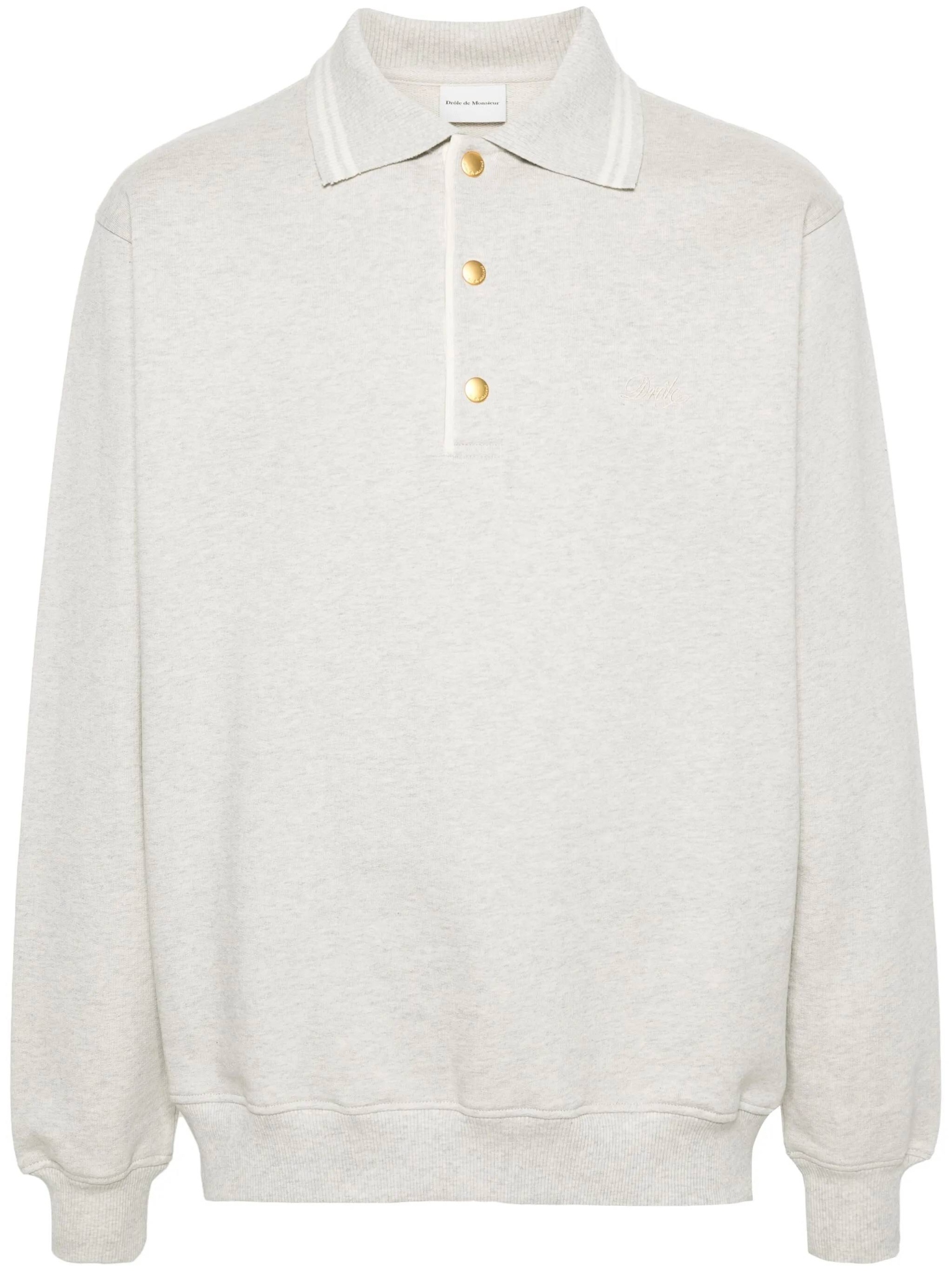 [DROLE DE MONSIEUR] Sweatshirt FW26 PERMPL132CO127GY