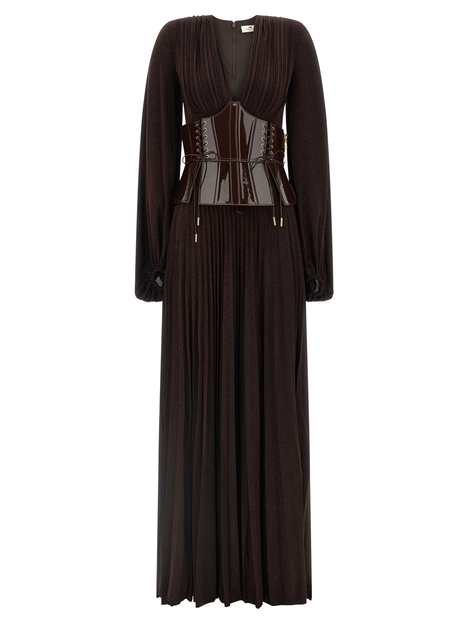 [ELISABETTA FRANCHI] Long sleeve dress FW26 ABR1566E2EV9