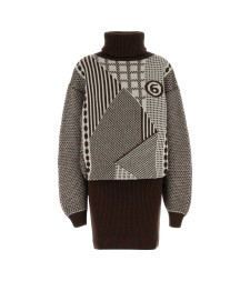 [MM6 Maison Margiela] Long sleeve dress FW26 S62DA0108M13354 001J