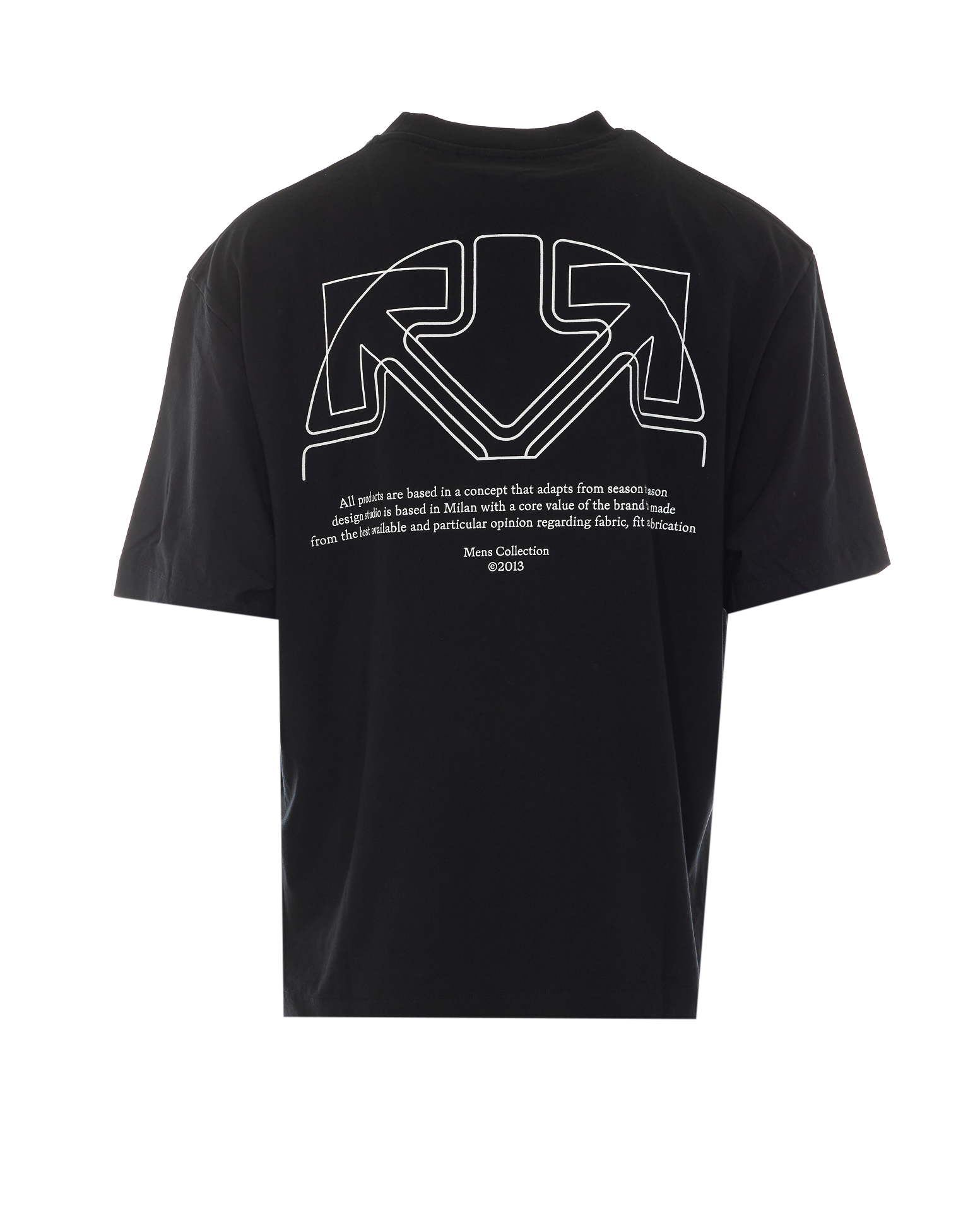 [Off White] T-shirts Short Sleeve FW26 OMAA120F26JER01E001