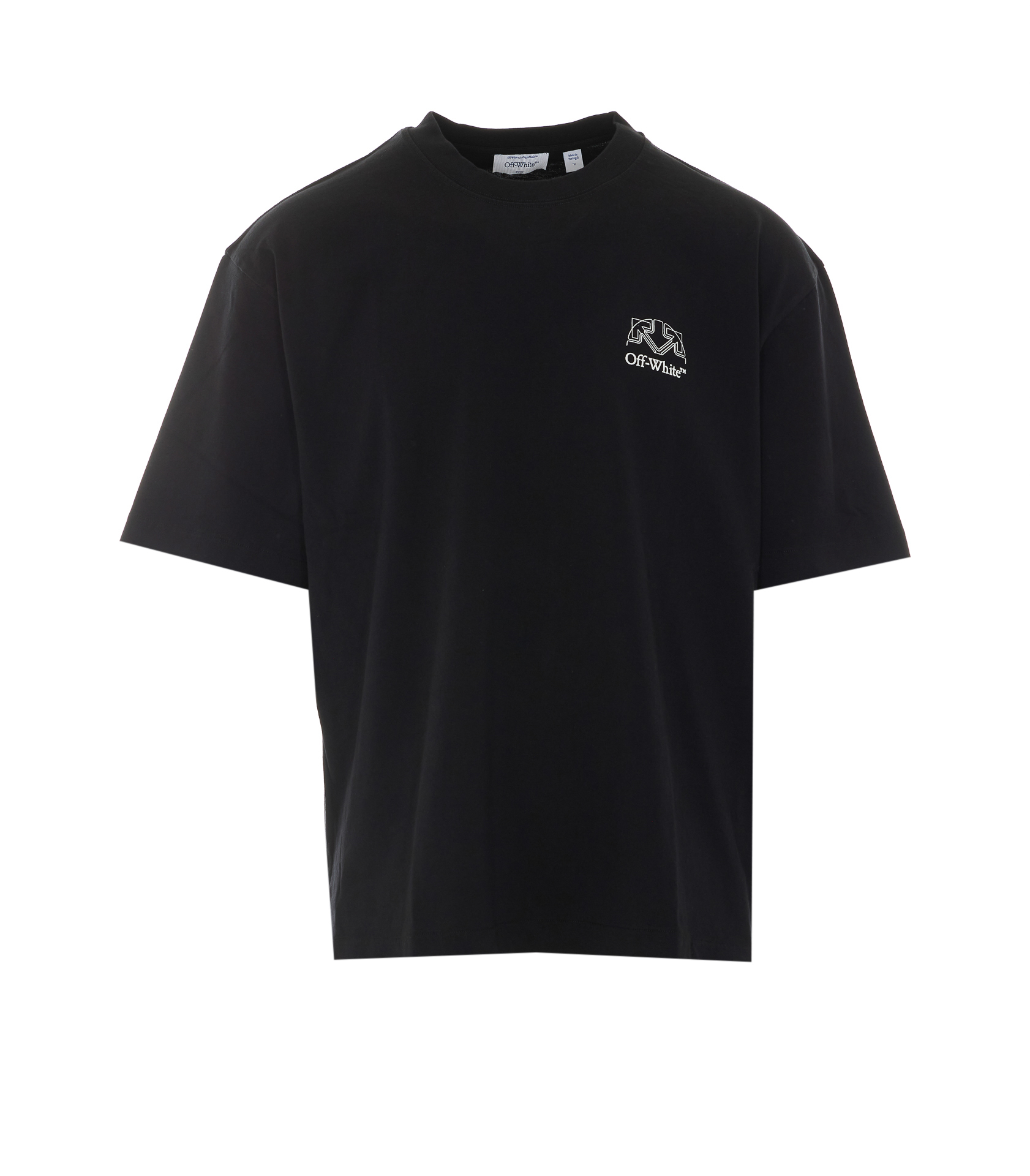 [Off White] T-shirts Short Sleeve FW26 OMAA120F26JER01E001