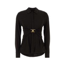 [Salvatore Ferragamo] Shirts Long Sleeve FW26 13I403795858 DARKEXPRESSO