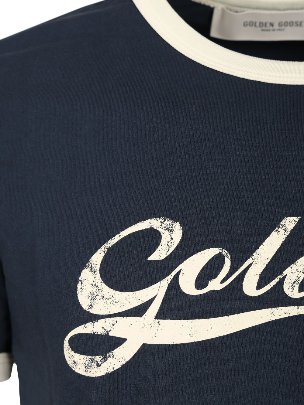 [GOLDEN GOOSE DELUXE BRAND] T-shirts Short Sleeve CO GMP02761.P00262483134