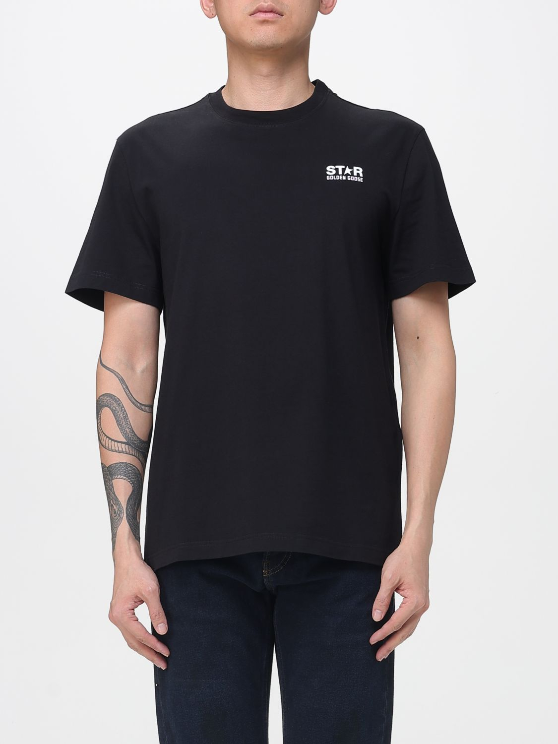 [Golden Goose] T-shirts Short Sleeve SS26 GMP01220P000879 80203