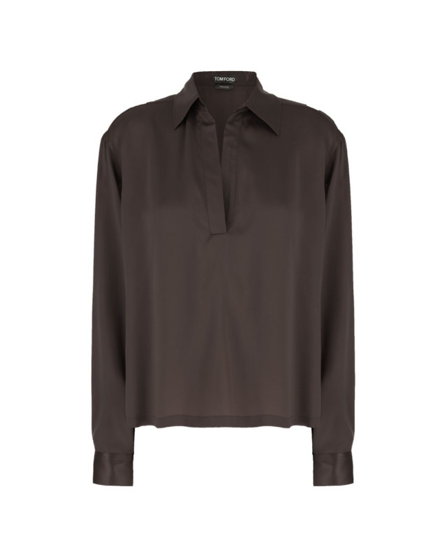 [Tom Ford] Shirts Long Sleeve FW26 TS2144FAX1720EDB