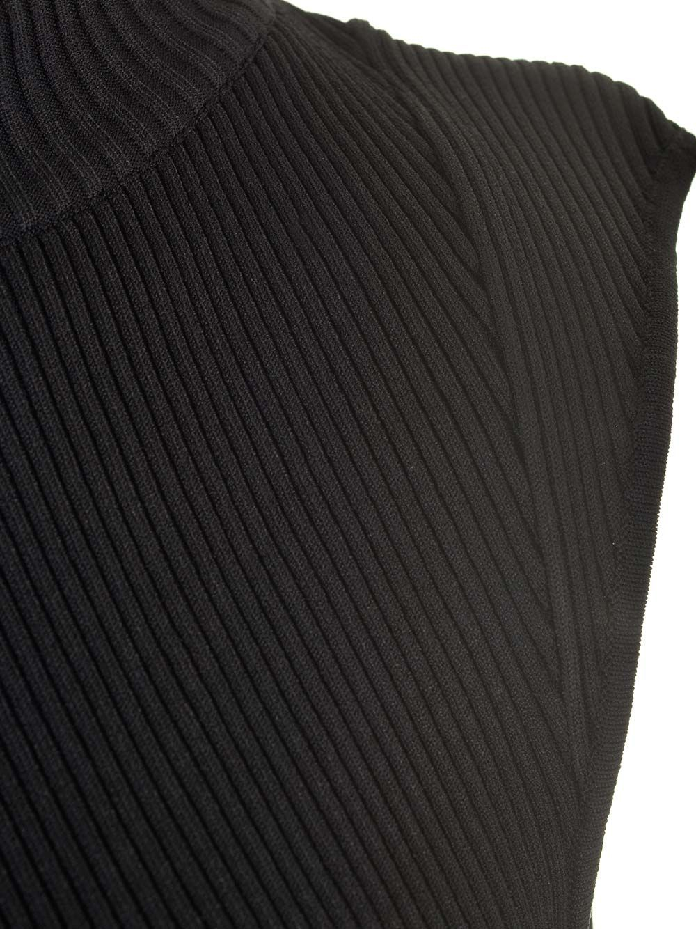 [TOTEME] Tank top FW24 243-WRT0336-YA0089BLACK 001