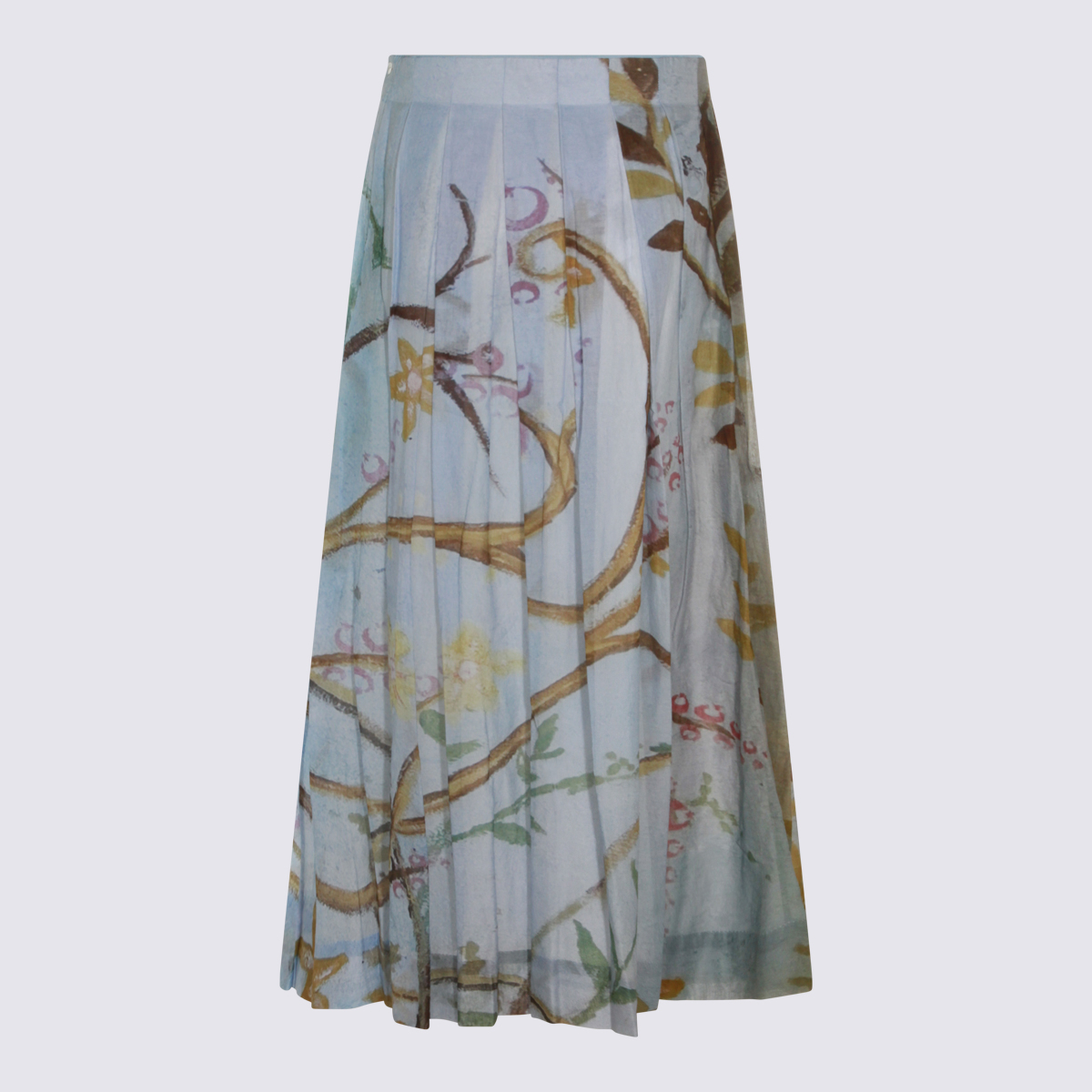 [TALKING WALLS] Long skirt SS26 TW2253KWS6MATISOLA BLU