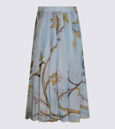 [TALKING WALLS] Long skirt SS26 TW2253KWS6MATISOLA BLU