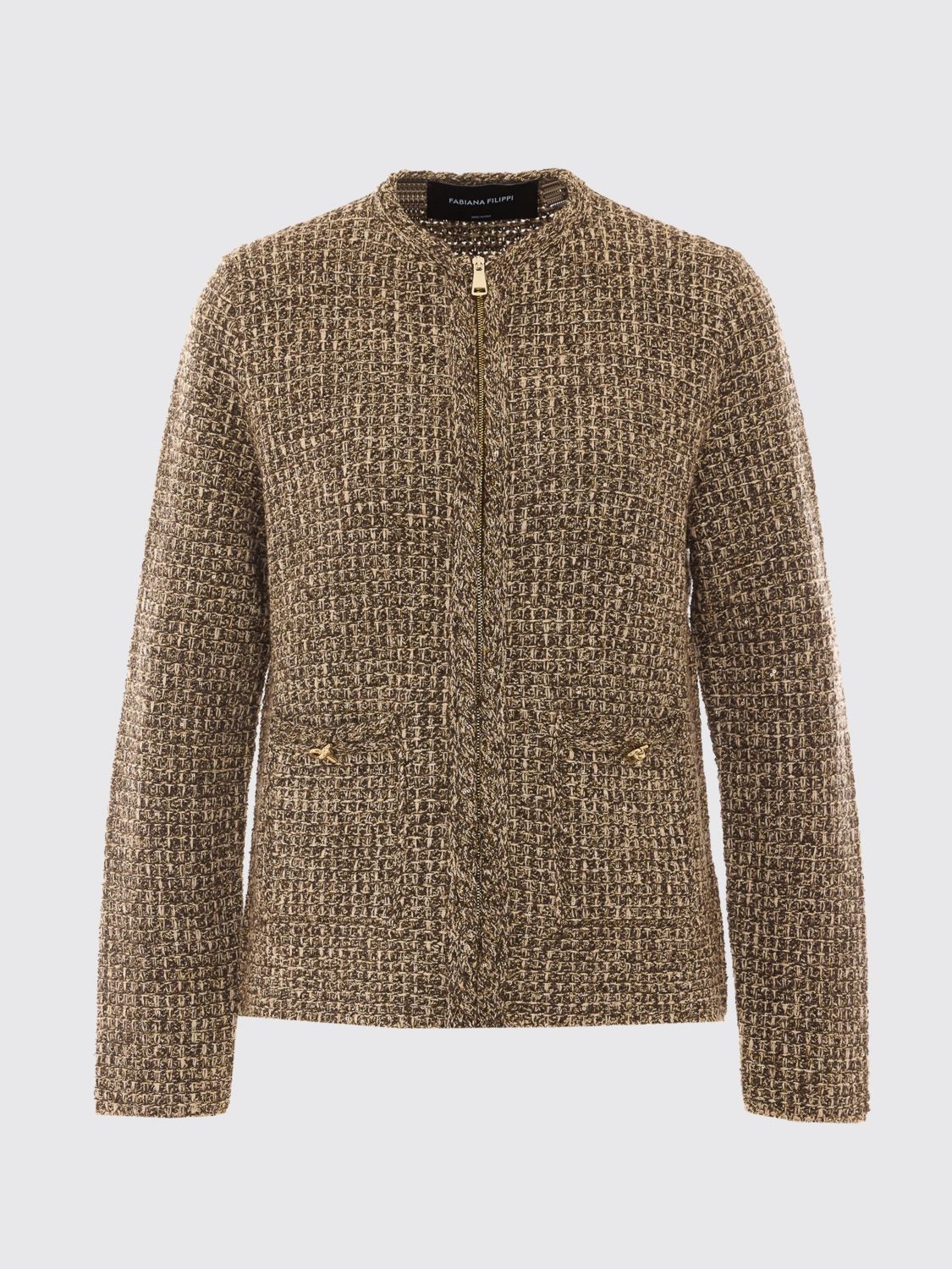 [Fabiana Filippi] Tweed jacket FW26 GCD216F165M257 VR2